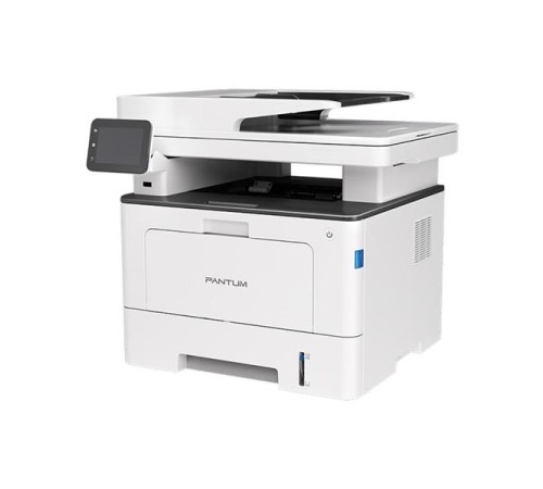 МФУ Pantum BM5201ADN, P/C/S, Mono laser, A4, 42 ppm, 1.2 GHz, 1200x1200 dpi, Duplex, DADF50, paper tray 250 pages, USB, LAN, start. cartridge 3000 pages (существенное повреждение коробки)