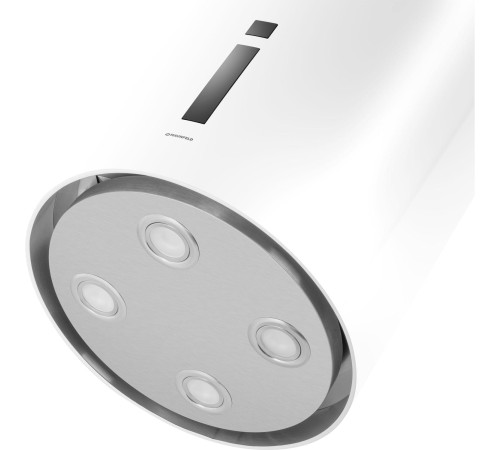 Вытяжка/ Кухонная вытяжка MAUNFELD Lee Wall (sensor) 39 белый, 1000 м3/ч, 4 скорости, сенсорное управление, таймер, уровень шума 52 дБ, цвет белый