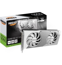 Видеокарта INNO3D RTX 5060 Twin X2 OC WHITE//RTX5060, HDMI, DP*3, 8G,D7