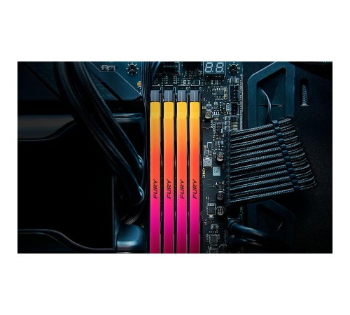 Память оперативная/ Kingston 32GB 6400MT/s DDR5 CL32 DIMM FURY Renegade RGB XMP Память оперативная/ Kingston 32GB 6400MT/s DDR5 CL32 DIMM FURY Renegade RGB XMP
