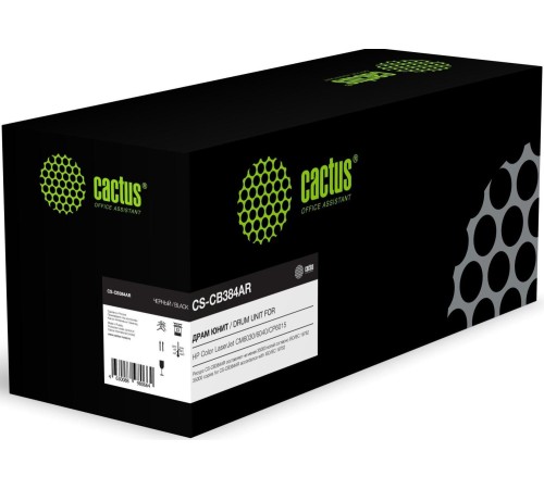 -/ Блок фотобарабана Cactus CS-CB384AR CB384A черный ч/б:35000стр. для CLJ CM6030/6040/CP6015 HP