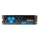 SSD накопитель Netac SSD NV3000 500GB PCIe 3 x4 M.2 2280 NVMe 3D NAND, R/W up to 3100/2100MB/s, IOPS(R4K) 200K/150K, TBW 300TB, with heat sink, 5y wty