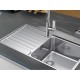 Мойка Franke/ Best, Мойка LNX 611-82 стоп-вентиль, оборачиваемая, нерж сталь