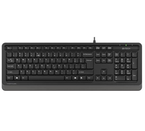 Клавиатура A4Tech Fstyler FK10 черный/серый USB (FK10 GREY)