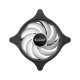Кулер для ПК/ Case Cooler PCCooler FX-120-3 (120x120x25mm, 3-pin, ARGB, 31.68CFM, 18dBA, 1200RPM, Black)