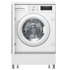 Встраиваемая стиральная машина BOSCH 60x55.5x85см, фронтальная загрузка, объем загрузки белья 8кг, 1400 об/мин