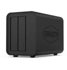 Система хранения данных TerraMaster D2-320 DAS tower/JBOD,RAID0,1/up to 2 SATA(3,5' or 2,5')/1xUSB3.1 Type-C gen2/1xPS/1YW