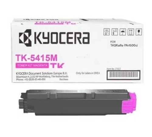 Тонер Kyocera Тонер-картридж TK-5415M для TASKalfa MA4500ci/PA4500ci пурпурный (13000 стр.) Тонер Kyocera Тонер-картридж TK-5415M для TASKalfa MA4500ci/PA4500ci пурпурный (13000 стр.)