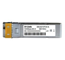 Трансивер/ S310R/10KM Industrial WDM SFP Transceiver, 1000Base-BX-U, Simplex LC, TX: 1310nm, RX: 1550nm, Single-mode, 10KM, - 40° to 85°C