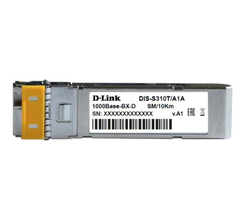 Трансивер/ S310R/10KM Industrial WDM SFP Transceiver, 1000Base-BX-U, Simplex LC, TX: 1310nm, RX: 1550nm, Single-mode, 10KM, - 40° to 85°C Трансивер/ S310R/10KM Industrial WDM SFP Transceiver, 1000Base-BX-U, Simplex LC, TX: 1310nm, RX: 1550nm, Single-mode, 10KM, - 40° to 85°C