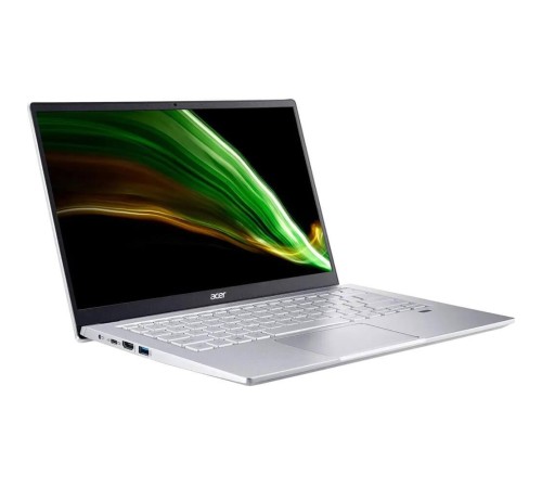 Ноутбук/ ACER Swift 3 SF314-43-R16V 14"(1920x1080 IPS)/AMD Ryzen 5 5500U(2.1Ghz)/8192Mb/512PCISSDGb/noDVD/Int:UMA/BT/WiFi/50WHr/war 1y/1.2kg/Silver/NoOS Ноутбук/ ACER Swift 3 SF314-43-R16V 14"(1920x1080 IPS)/AMD Ryzen 5 5500U(2.1Ghz)/8192Mb/512PCISSDGb/noDVD/Int:UMA/BT/WiFi/50WHr/war 1y/1.2kg/Silver/NoOS