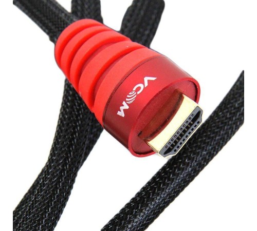 Кабель/ Кабель HDMI 19M/M ver. black and red 2.0, 3m VCOM <CG526S-R-3M> Blister Кабель/ Кабель HDMI 19M/M ver. black and red 2.0, 3m VCOM <CG526S-R-3M> Blister