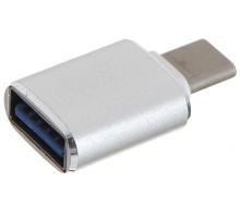 GCR Переходник USB Type C на USB 3.0, M/AF, золотой, GCR-52301