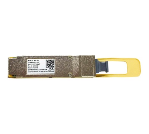 Трансивер/ Mellanox® transceiver, 100GbE, QSFP28, MPO, 850nm, up to 100m, DDMI Трансивер/ Mellanox® transceiver, 100GbE, QSFP28, MPO, 850nm, up to 100m, DDMI