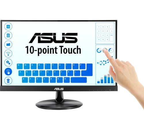 Монитор ASUS 21,5" VT229H IPS Touch 1920x1080 75Hz 5ms 250cd D-SUB HDMI USB MM Black