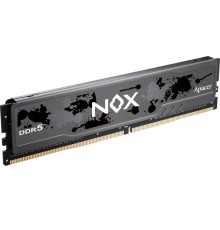 Оперативная память Apacer  DDR5  32GB  5200MHz DIMM NOX Black Gaming Memory (PC5-41600) CL40 1.25V (Retail) 2048*8  Heat Sink (Retail) 3 years (AH5U32G52C522MBAA-1)