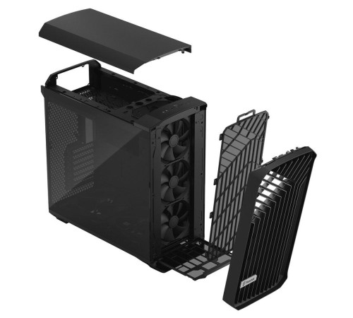 Корпус без блока питания/ Case Fractal Design Torrent TG Dark Tint, Full-Tower, 2x180mm + 3x140mm, 2xUSB-A 3.0 + 1xUSB 3.2 Type-C E-ATX, SSI-CEB, SSI-EEB, ATX, mATX, mITX Black Корпус без блока питания/ Case Fractal Design Torrent TG Dark Tint, Full-Tower, 2x180mm + 3x140mm, 2xUSB-A 3.0 + 1xUSB 3.2 Type-C E-ATX, SSI-CEB, SSI-EEB, ATX, mATX, mITX Black