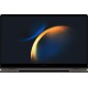 ноутбук/ Samsung Galaxy Book3 360 13.3"(1920x1080 AMOLED)/Touch/Intel Core i7 1355U(1.7Ghz)/16384Mb/512PCISSDGb/noDVD/Int:Intel Iris Xe Graphics/Cam/BT/WiFi/61.1WHr/war 1y/1.16kg/Graphite/Win11Home ENG kbd