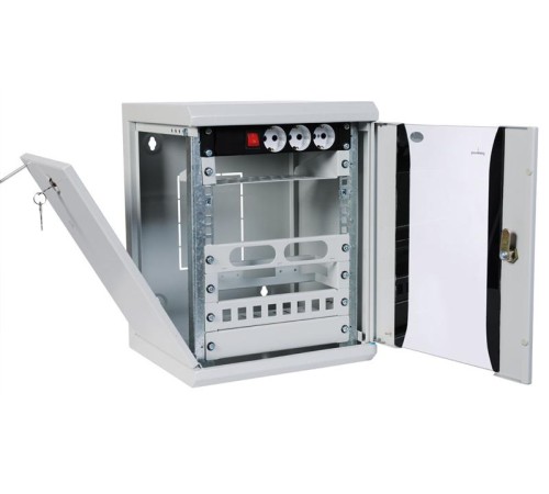 Шкаф ЦМО Шкаф телекоммуникационный настенный 10" 8U, (320х255) Шкаф ЦМО Шкаф телекоммуникационный настенный 10" 8U, (320х255)