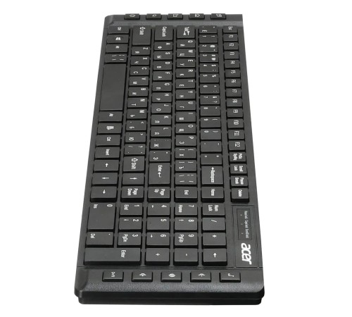 Клавиатура/ Клавиатура Acer OKW010 USB slim Multimedia black