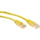 Патчкорд/ Патчкорд литой "Telecom" UTP кат.5е 15,0м желтый