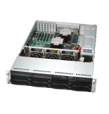 Серверная платформа Supermicro SuperServer 2U 621P-TRT no CPU(2) 5th/4th Gen(MCC carrier)/TDP 300W/no DIMM(16)DDR5/ noHDD(7)LFF+1(SFF)/6xLP,M2/2x10GbE/2x1200W
