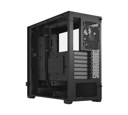 Корпус ПК без блока питания/ Case Fractal Design Pop Air TG Clear Tint, Midi-Tower, 3x120mm, 2xUSB-A 3.2 ATX, mATX, mITX Black