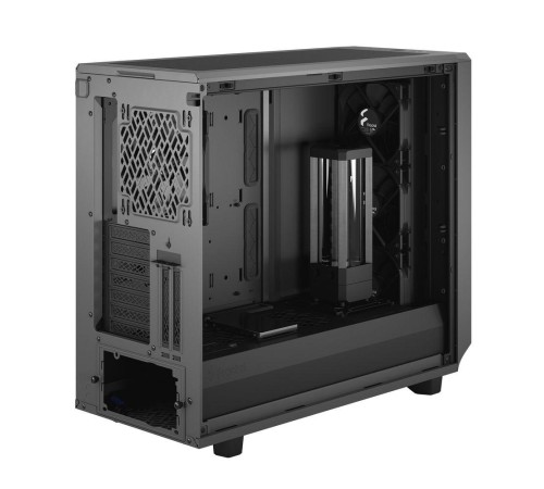 Корпус ПК без блока питания/ Case Fractal Design Meshify 2 TG Light Tint, Midi-Tower, 3x140mm, 2xUSB-A 3.2 + 1xUSB 3.2 Type-C E-ATX, ATX, mATX, mITX Gray