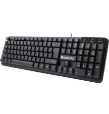 Проводная клавиатура Defender 45559 Symbol HB-559 RU,черный,104 кн,1.5м