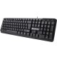 Проводная клавиатура Defender 45559 Symbol HB-559 RU,черный,104 кн,1.5м