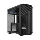 Корпус ПК без блока питания/ Case Fractal Design Torrent Compact TG Dark Tint, Midi-Tower, 2x180mm, 2xUSB-A 3.2 + 1xUSB 3.2 Type-C E-ATX, SSI-CEB, ATX, mATX, mITX Black