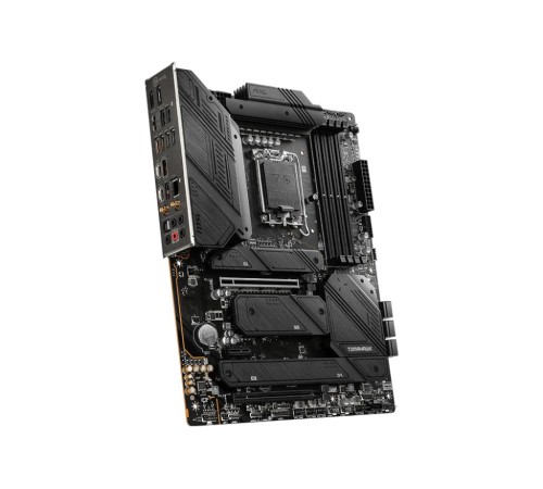 Материнская плата/ MB MSI INTEL Z790 s1700, 4xDDR5(256GB), HDMI 2.1/DP, 1xPCIe 5.0x16, 1xPCIe 4.0x16, 1xPCIe 3.0, 1xLAN (2.5GbE), Wi-Fi, BT, 7xSATA 6Gb/s, 4xM.2, 2xUSB-C, 8xUSB 3.2, ATX Материнская плата/ MB MSI INTEL Z790 s1700, 4xDDR5(256GB), HDMI 2.1/DP, 1xPCIe 5.0x16, 1xPCIe 4.0x16, 1xPCIe 3.0, 1xLAN (2.5GbE), Wi-Fi, BT, 7xSATA 6Gb/s, 4xM.2, 2xUSB-C, 8xUSB 3.2, ATX