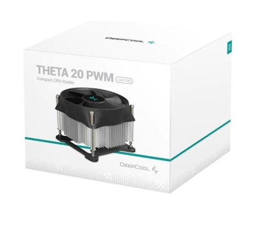 Кулер для процессора DEEPCOOL THETA 20 PWM 1700 LGA1700 (36шт/кор, TDP 95W, PWM, Fan 100mm, на винтах) Color BOX (DP-ICAS-T20P-17)