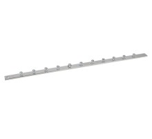 шина Cabeus CGB-1U-19 Медная шина заземления (покрытие никелем), 19" дюймов, в комплекте винты, шайбы