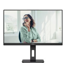 Монитор AOC Q27P3CV 27" 2560x1440, IPS, 75Hz, 20M:1, 250cd, 4 ms, 2xHDMI 1.4, DisplayPort 1.2, 4xUSB 3.2, DP+PD USB Type-C * 65W Speakers, RJ45, Height adj 150, pivot, VESA 100, 3Y, Black AOC Q27P3CV 27" 2560x1440, IPS, 75Hz, 20M:1, 250cd, 4 ms,