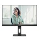 Монитор AOC Q27P3CV 27" 2560x1440, IPS, 75Hz, 20M:1, 250cd, 4 ms, 2xHDMI 1.4, DisplayPort 1.2, 4xUSB 3.2, DP+PD USB Type-C * 65W Speakers, RJ45, Height adj 150, pivot, VESA 100, 3Y, Black AOC Q27P3CV 27" 2560x1440, IPS, 75Hz, 20M:1, 250cd, 4 ms,