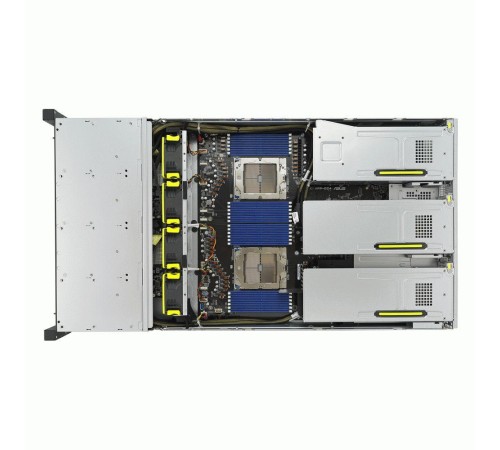 Серверная платформа/ ASUS RS720A-E12-RS24U/10G/2.6kW/24NVMe/GPU