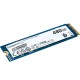 Твердотельный накопитель/ Kingston SSD DC2000B 480GB, M.2 22x80mm, NVMe, PCIe Gen 4x4, 3D TLC, R/W 7000/800MB/s, IOPs 530 000/32 000, TBW 350, DWPD 0.4 (12 мес)