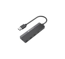 Концентратор/ OU1140 USB 2.0 Hub, 4xUSB 2.0, w/o power adapter