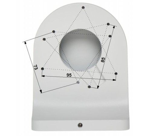 Крепление на стену DAHUA DH-PFB203W, Wall Mount Bracket