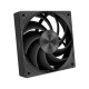 Кулер для корпуса/ Case Cooler PCCooler F5R120 (120x120x25mm, 4-pin PWM, 86.73CFM, 32dBA, 2200RPM, Black)