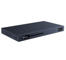 АТС YEASTAR IP-АТС на 100 абонентов и 30 одновременных вызовов, позволяет подключать аналоговые линии/телефоны, линии BRI и GSM-линию посредством дополнительных модулей, поддерживает протоколы MFC R2, SS7