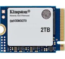 Твердотельный накопитель Kingston SSD 2000GB NV3 M.2 2230 NVMe Gen4x4 R6000/W5000MB/s 3D NAND MTBF 2M 640TBW Retail 1 year