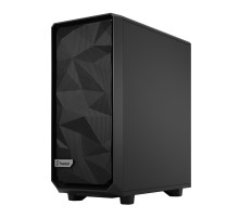 Корпус ПК без блока питания/ Case Fractal Design Meshify 2 Compact TG Dark Tint, Midi-Tower, 2x140mm + 1x120mm, 2xUSB-A 3.2 + 1xUSB 3.2 Type-C ATX, mATX, mITX Black