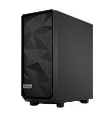 Корпус ПК без блока питания/ Case Fractal Design Meshify 2 Compact TG Dark Tint, Midi-Tower, 2x140mm + 1x120mm, 2xUSB-A 3.2 + 1xUSB 3.2 Type-C ATX, mATX, mITX Black