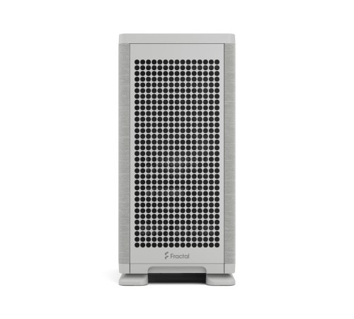 Корпус без блока питания/ Case Fractal Design Mood, Mini-Tower, 1x180mm, 2xUSB-A 3.0 + 1xUSB 3.2 Type-C, SFX PSU Support, mITX Light Gray