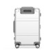 Чемодан NINETYGO Metal Luggage  24" серебристый 105001 (Вскрытая упаковка)