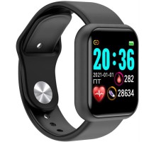 Фитнес браслет квадратный Iceline Black HS6620C Display: 1.3inch IRBIS Iceline Black HS6620C Display: 1.3inch TFT color screen Touch type: single point touch Battery: 150mAh Color Black (царапины на экране)