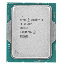 Процессор/ CPU LGA1700 Intel Core i3-14100F (Raptor Lake, 4C/8T, 3.5/4.7GHz, 12MB, 110W) OEM