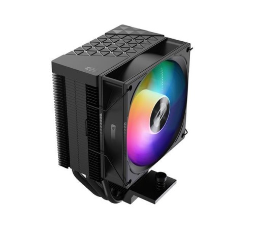Кулер для процессора PCCooler R300 ARGB BK S115X/1200/1700/AM4/AM5 (TDP 150W, 90mm ARGB Fan, 3 тепловые трубки 6мм, 650-2200RPM, 28,3dBa)